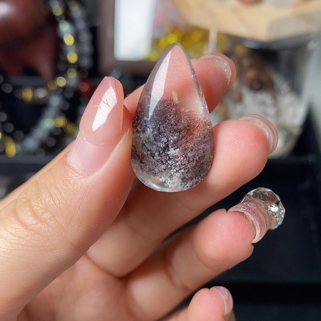 水晶银S925镶嵌颈饰