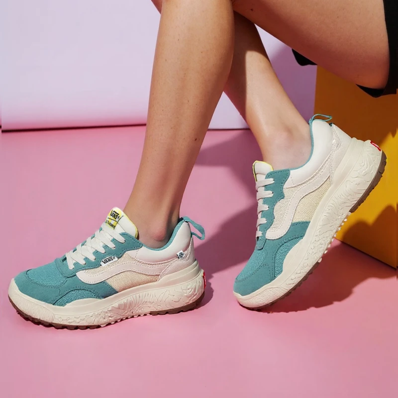 VANS范斯女鞋2025秋款VR3复古增高透气低帮休闲板鞋潮VN000BCE0HS