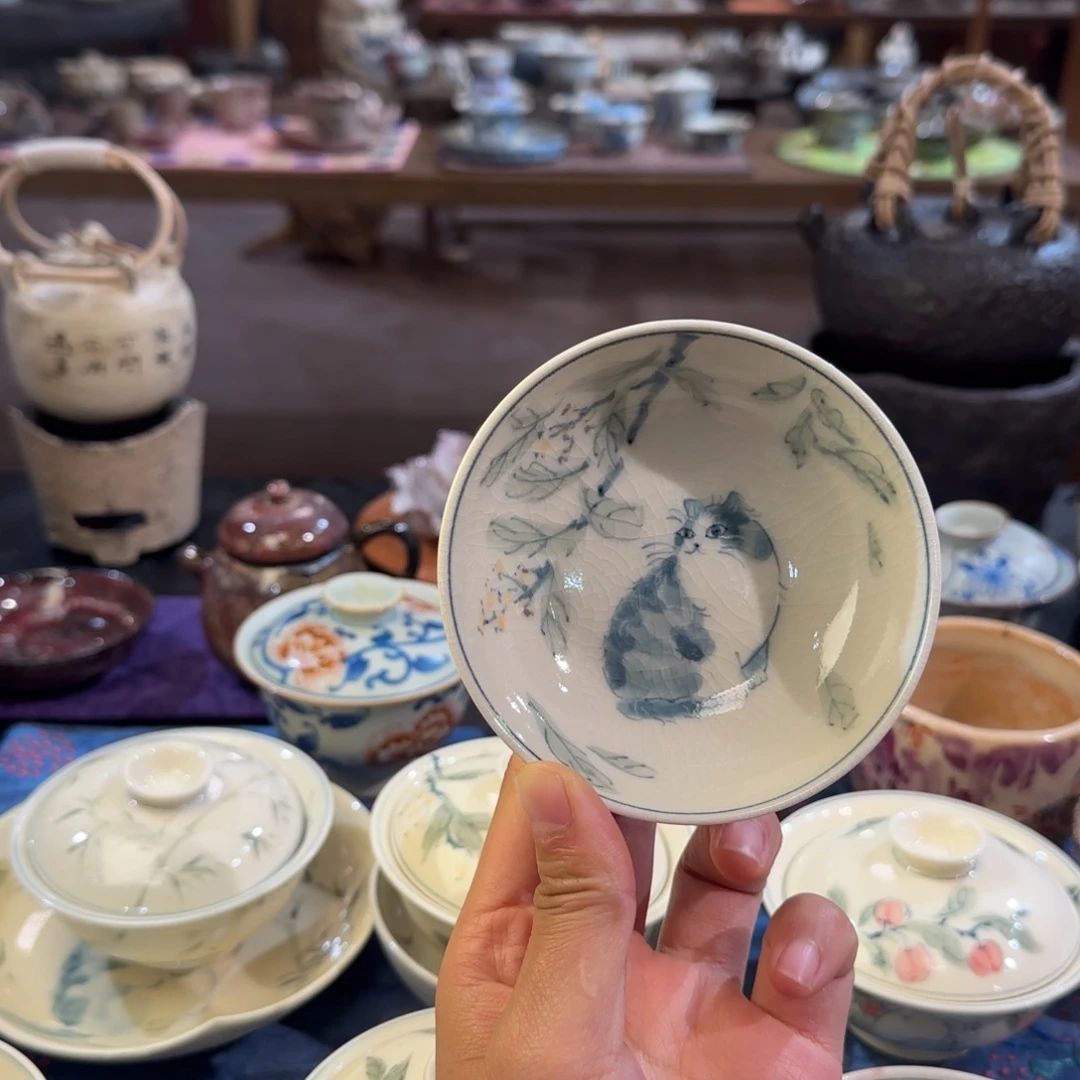 瓷片景德镇手作器皿同款发货