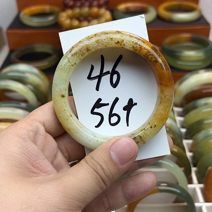 蛇纹石玉合金手镯