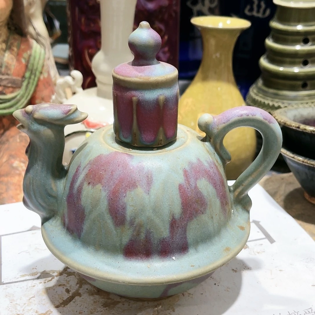 瓦当摆件摆件茶桌茶台陶瓷