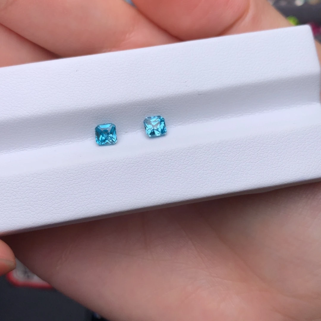 未镶嵌天然锆石裸石方5