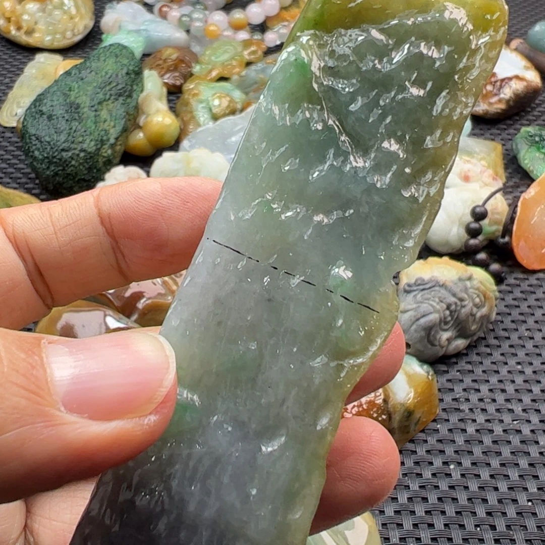 翡翠裸石缅甸翡翠