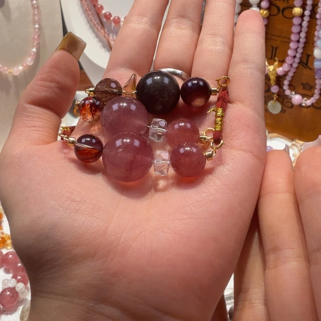 水晶手链银S925镶嵌