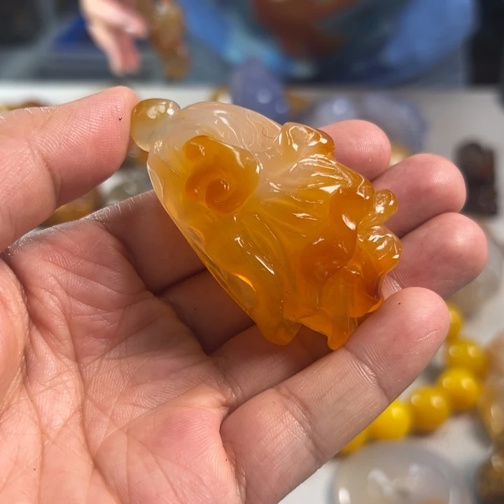 玛瑙/玉髓吊坠(不含链)未镶嵌