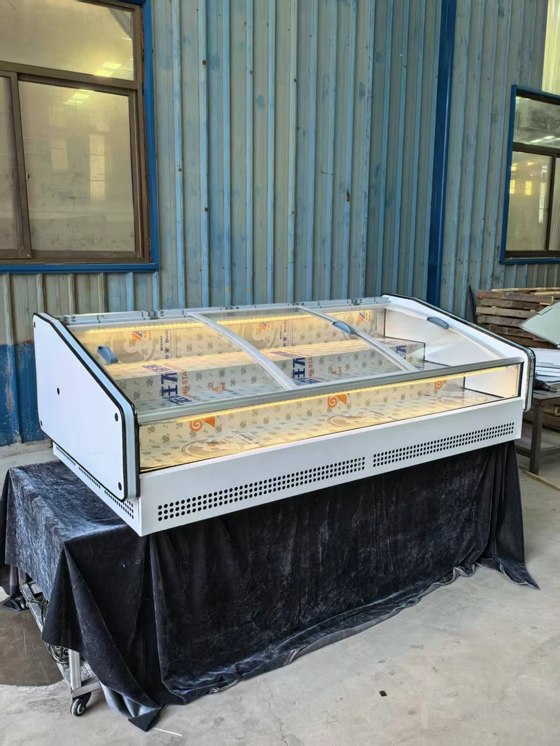 冷冻/冷藏阶梯展示柜台面商用柜三轮车摆摊烧烤保鲜柜串串凉菜柜