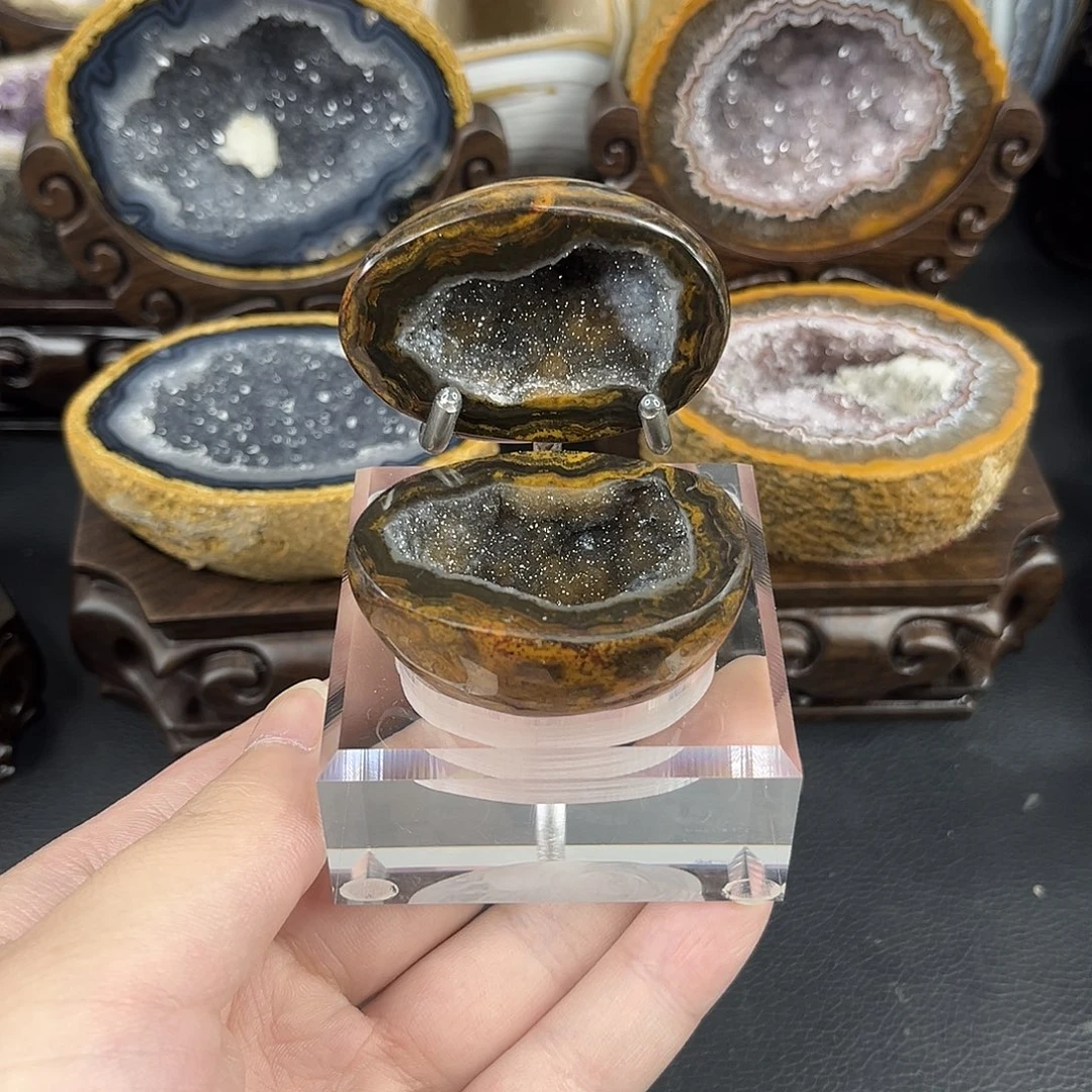 银S925镶嵌大型摆件（非配饰）紫晶