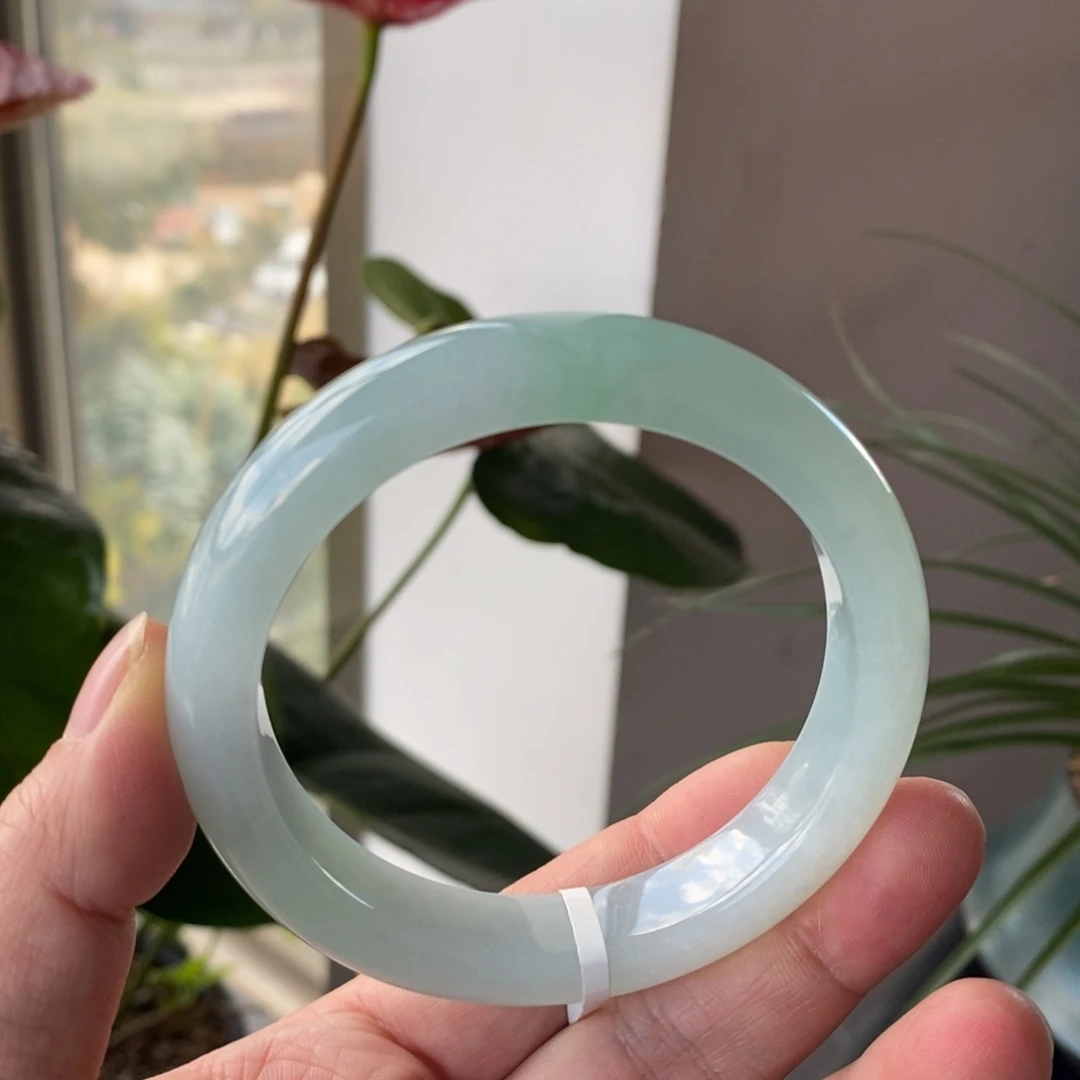 翡翠未镶嵌手镯22号