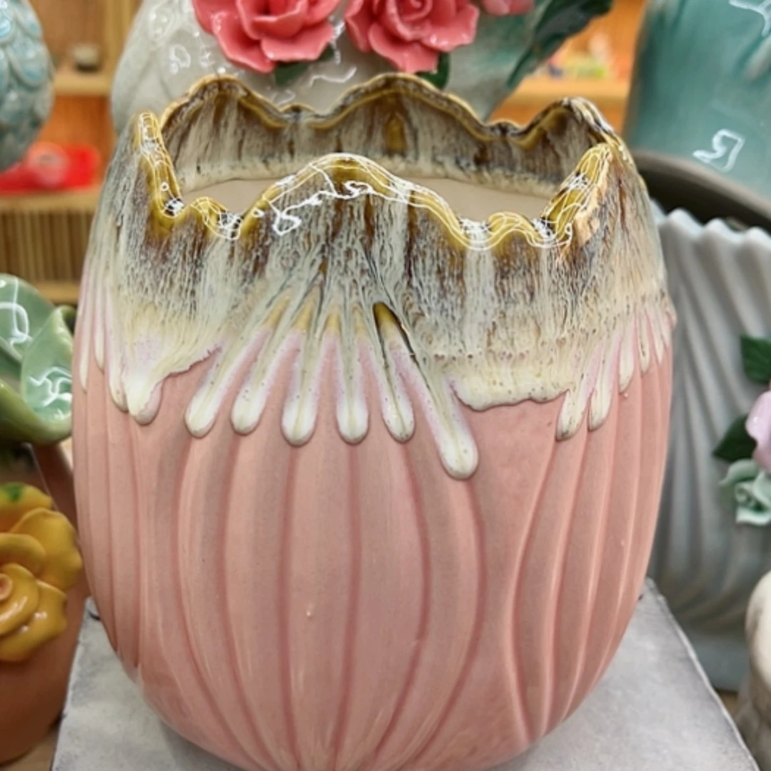 【闪购商品】陶瓷花盆