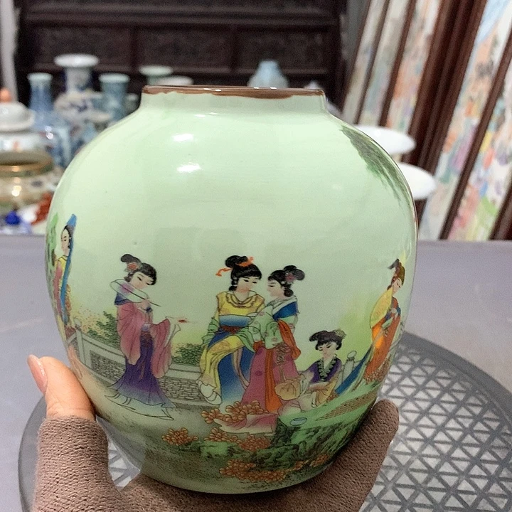 摆件陶博古架陶瓷摆件
