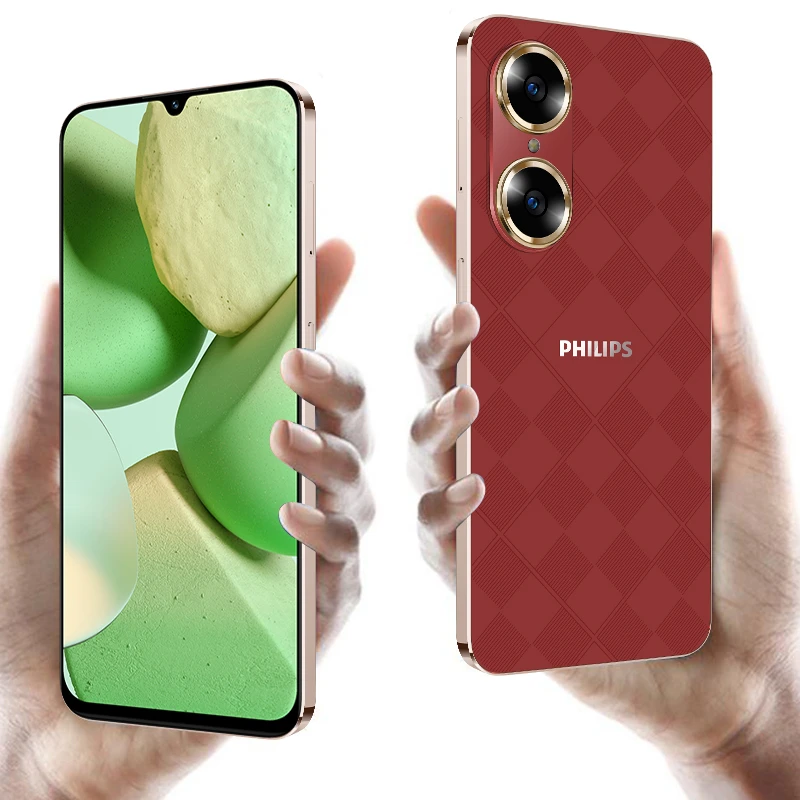 Philips/飞利浦官方正品6.5英寸全面屏护眼超大电池智能安卓手机