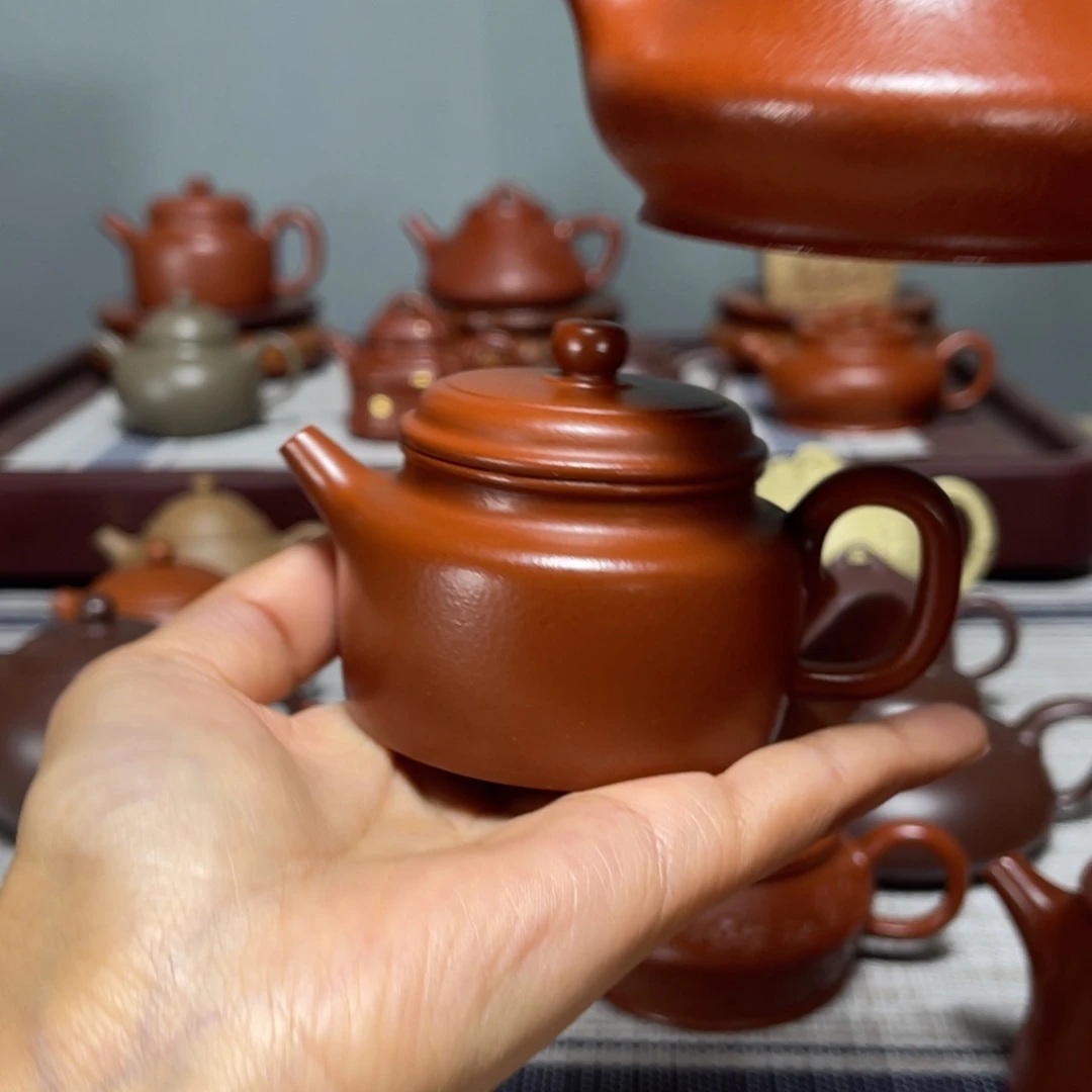 @***兴紫砂茶壶全手工2把