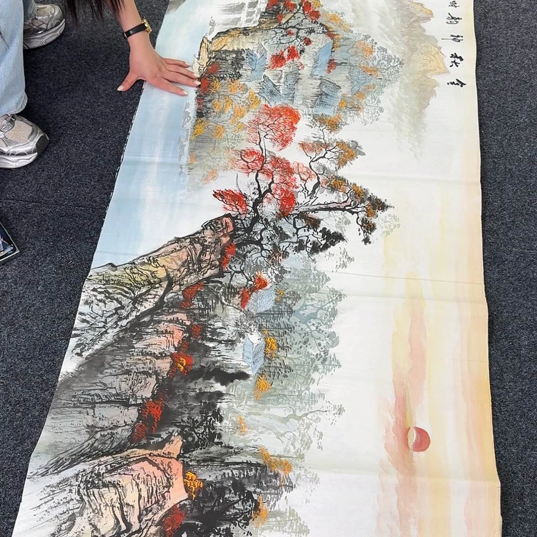 纯手绘国画作品作品