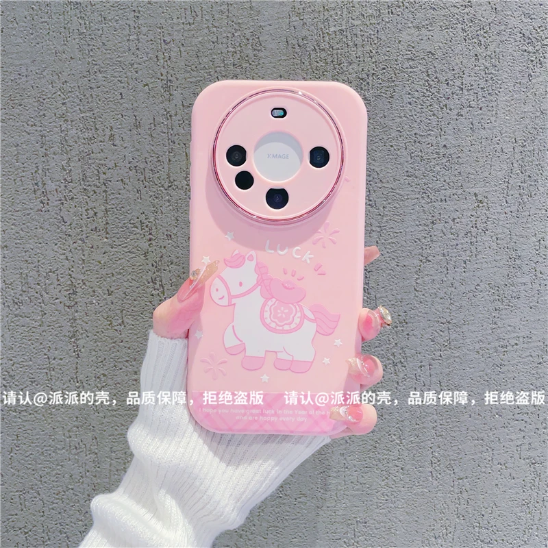 （华为mate60系列）金属小胖妹适用华为mate60/60Pro/60Pro+手机壳