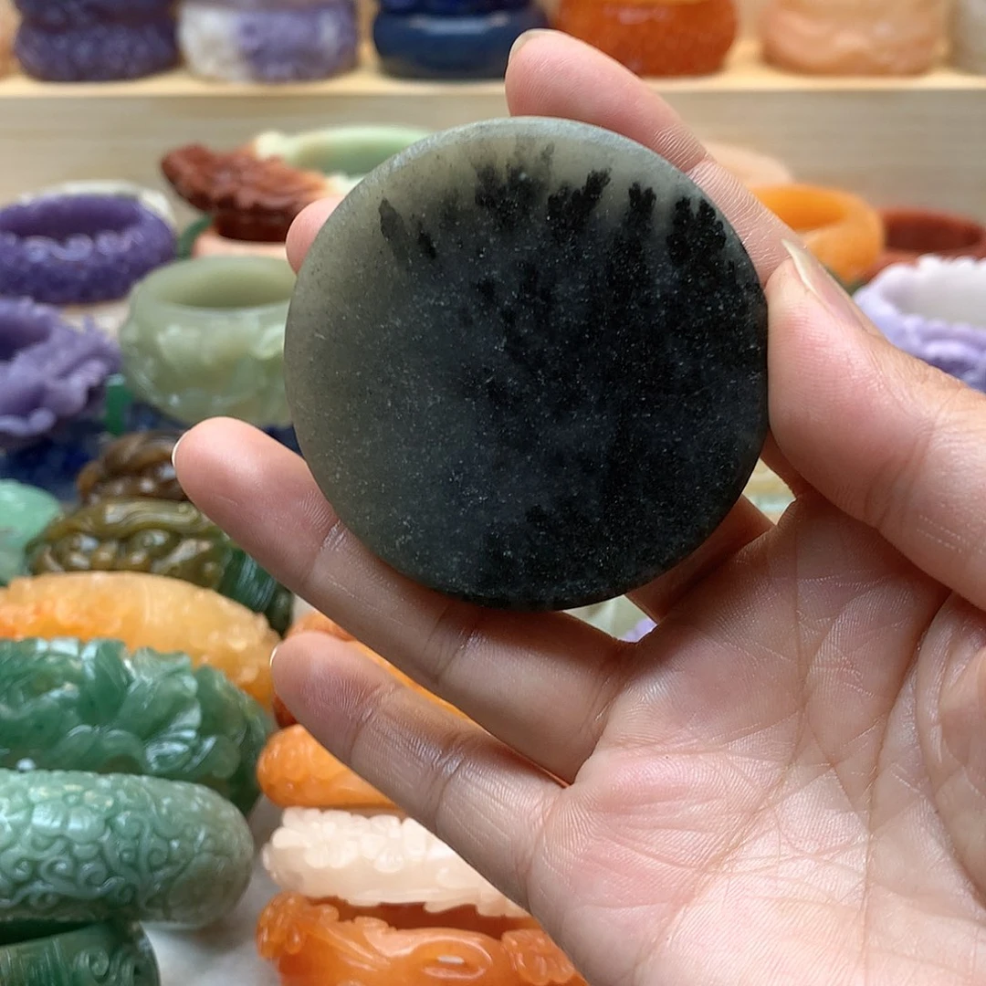 未镶嵌手镯石英质玉