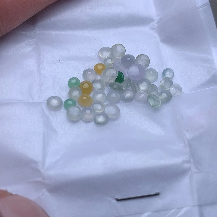 定制翡翠未镶嵌戒指