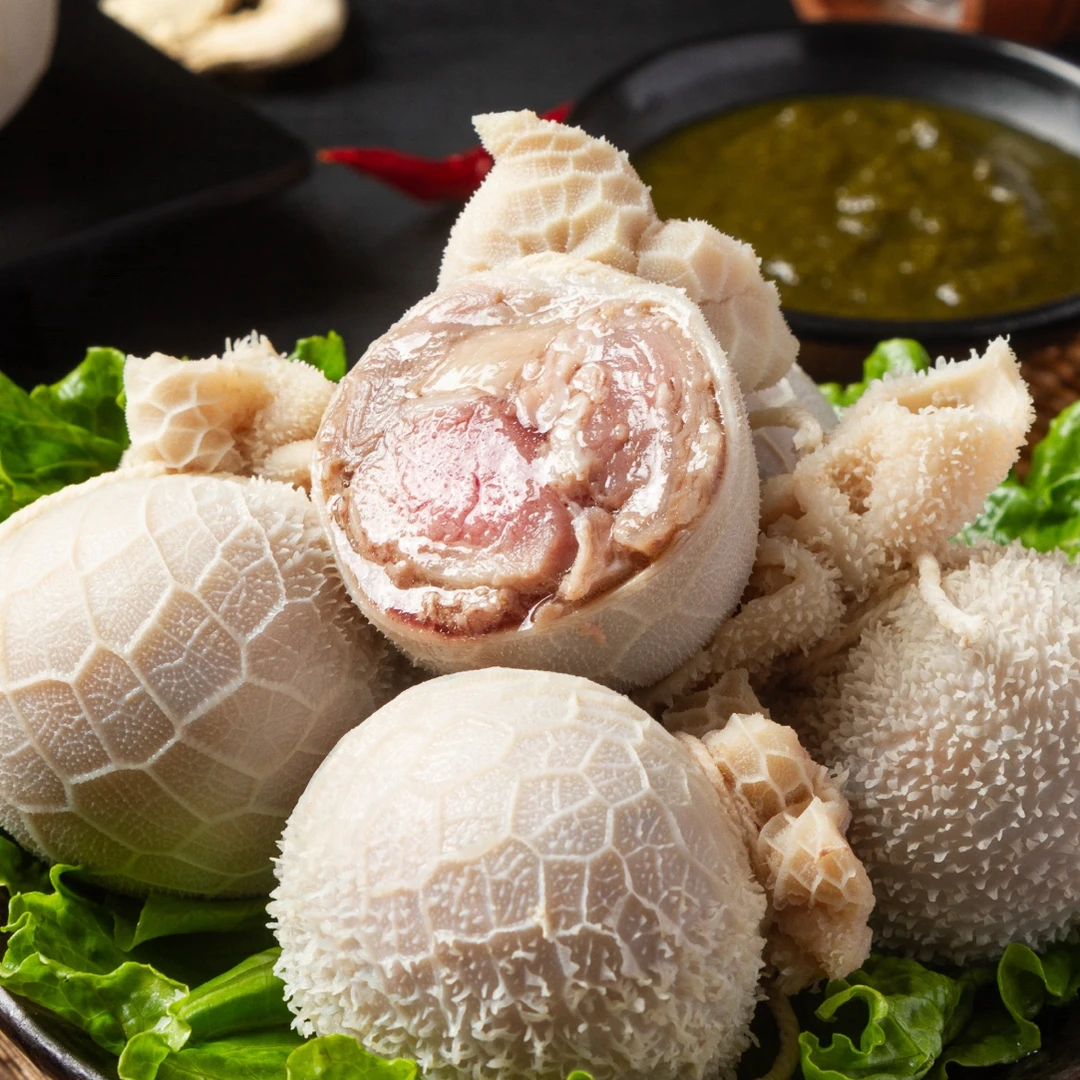 2斤内蒙正宗肚包肉＋2斤羊肉肠草原特产生鲜+赠送1瓶韭菜花酱