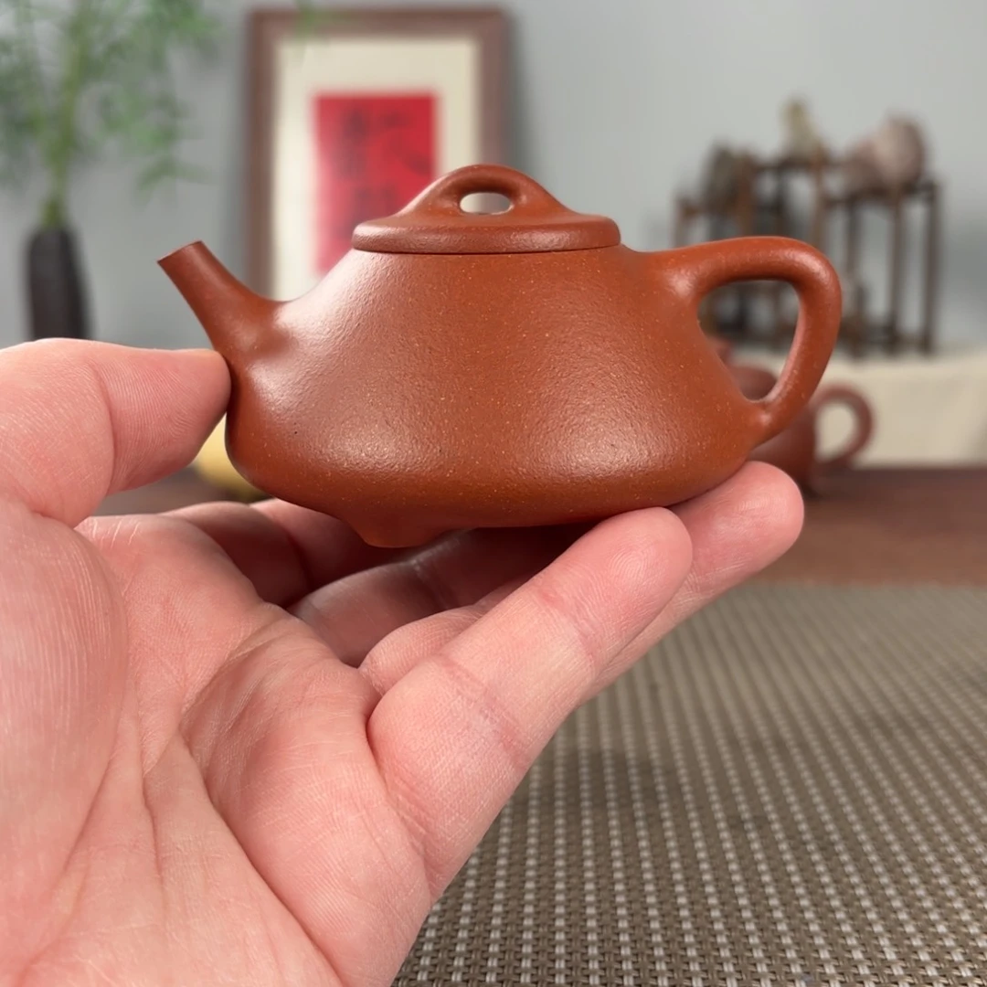 紫砂茶壶黄龙山原矿紫砂壶130