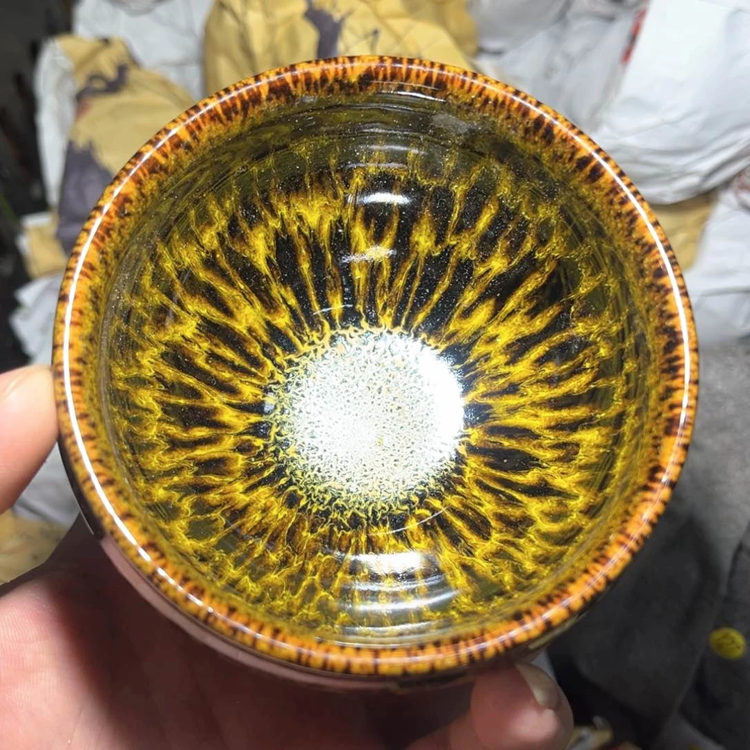 茶盏建盏手握泡茶主人杯