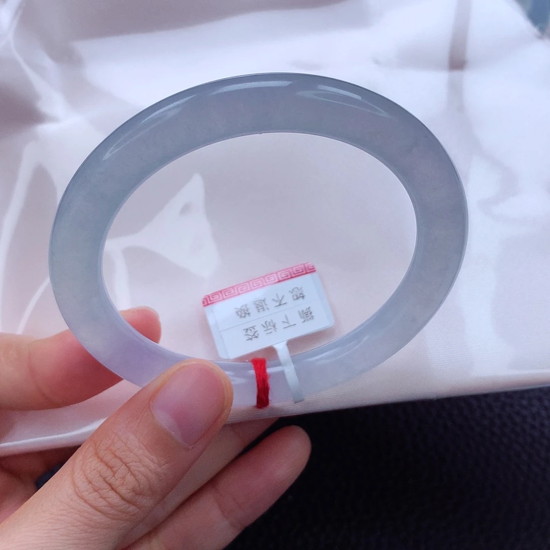 未镶嵌手镯翡翠54.7 冰冰透透 美人条