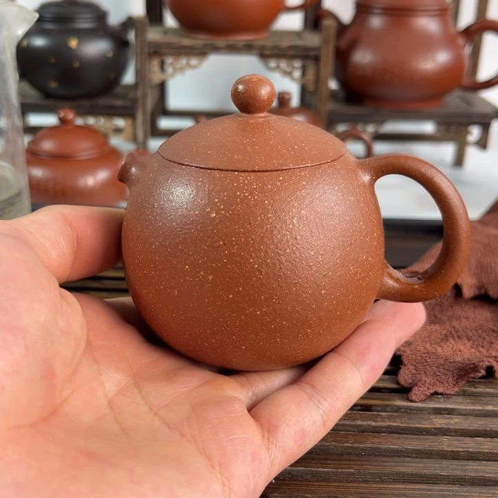 茶壶紫砂原矿紫砂手工制作