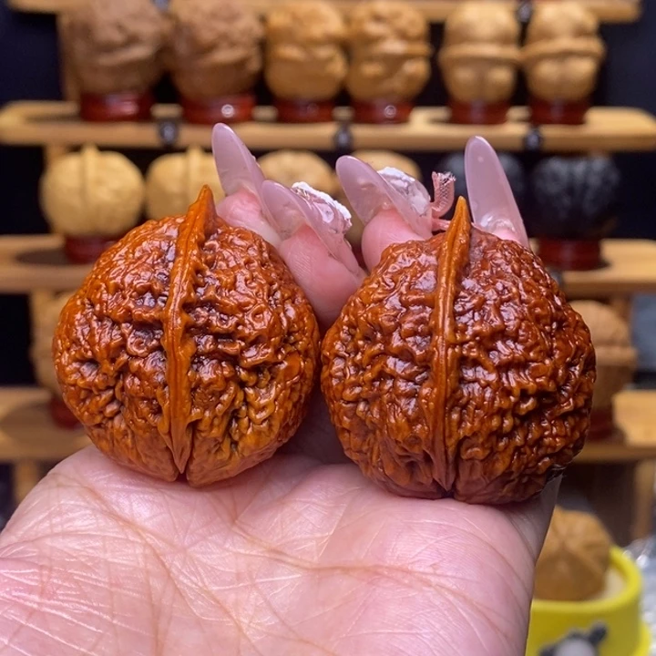 文玩核桃把件霸王枪34号38尺