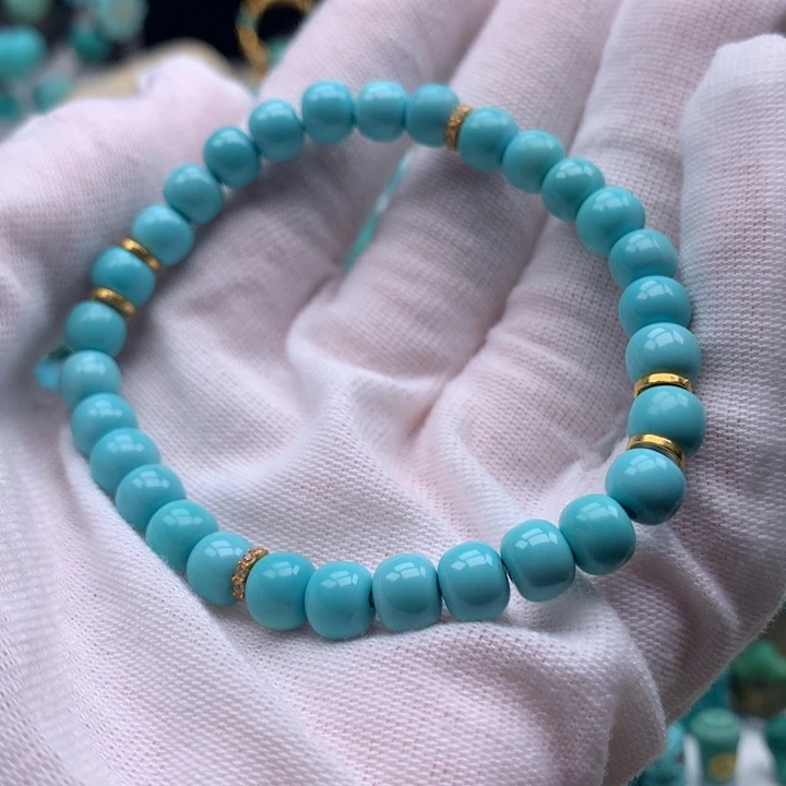 绿松石18K金镶嵌单品