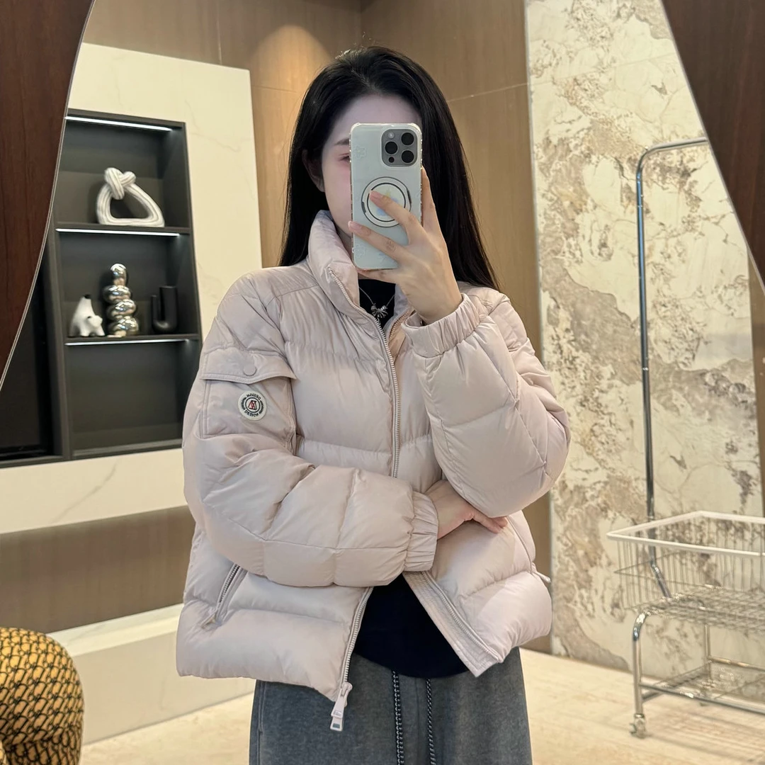 宿慕SUMU肯豆立领三防羽绒服2025新款冬装短款羽绒外套女装2590