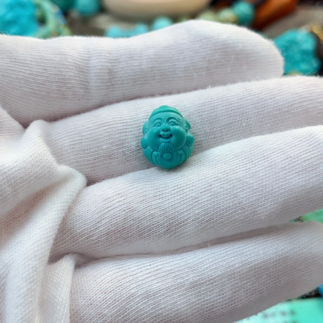 未镶嵌绿松石珠宝半成品