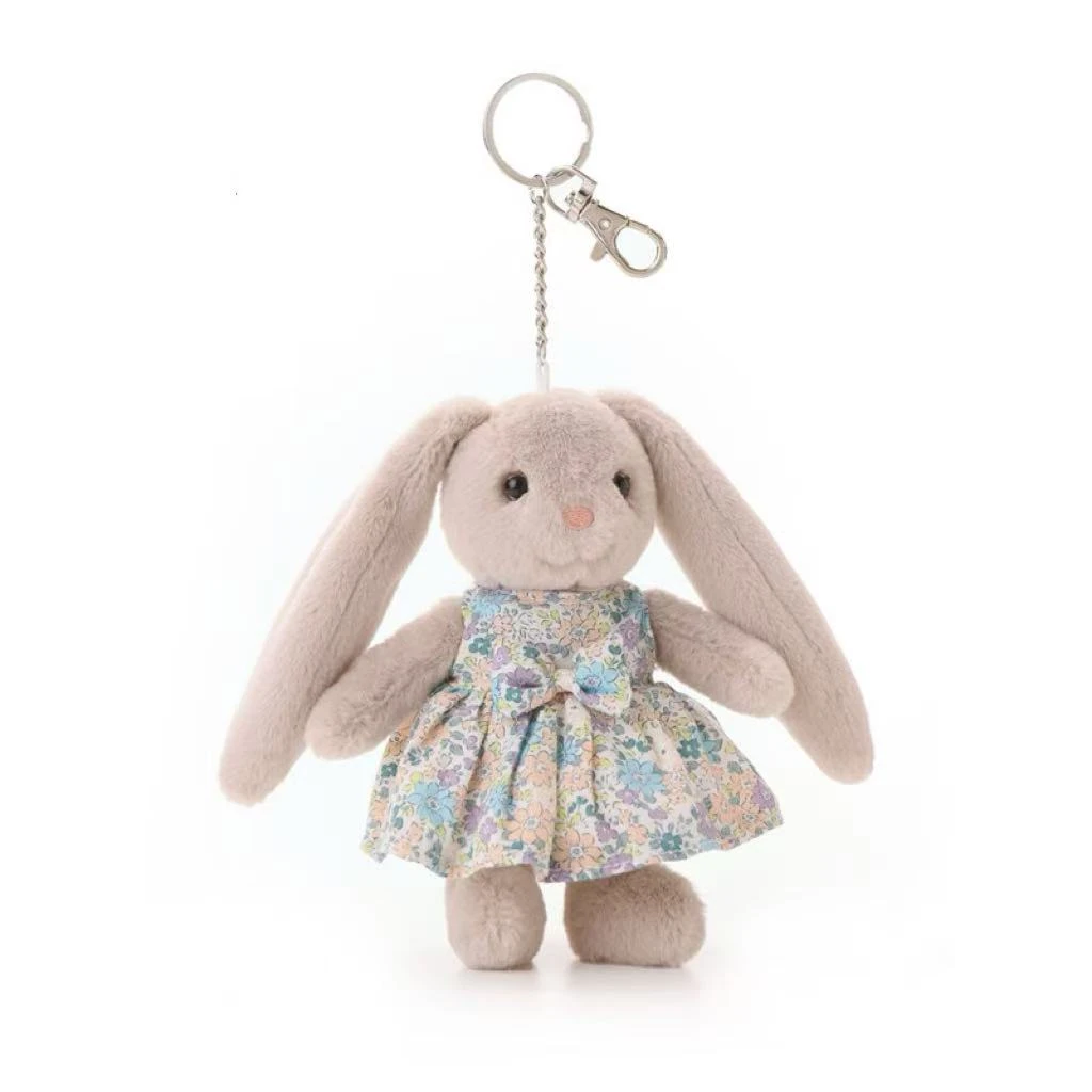 【外贸玩偶】毛绒玩具兔挂件玩偶挂件钥匙扣挂饰D016