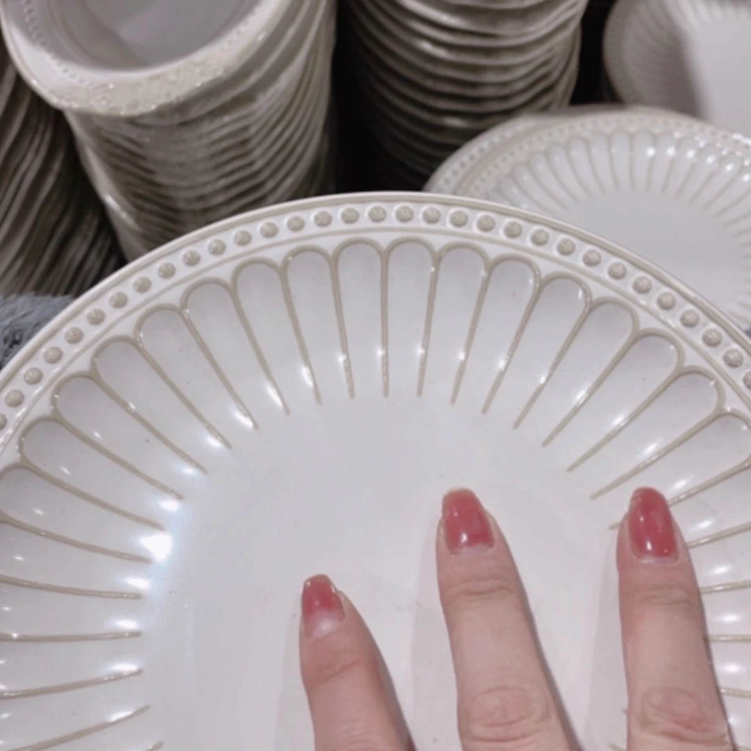 【闪购商品】陶瓷杯碟盘碗微瑕完美主义的鱼拍4………………………………圆处理