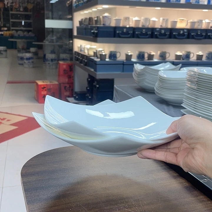 45%以上骨粉骨瓷2个8寸翘脚