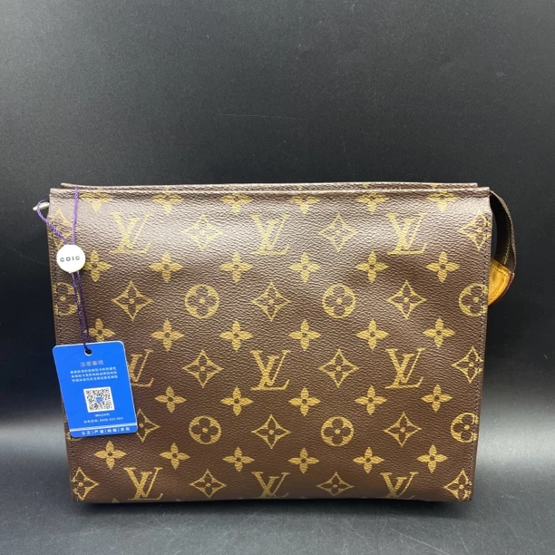95新 LouisVuitton/路易威登 洗漱26手拿包/14735