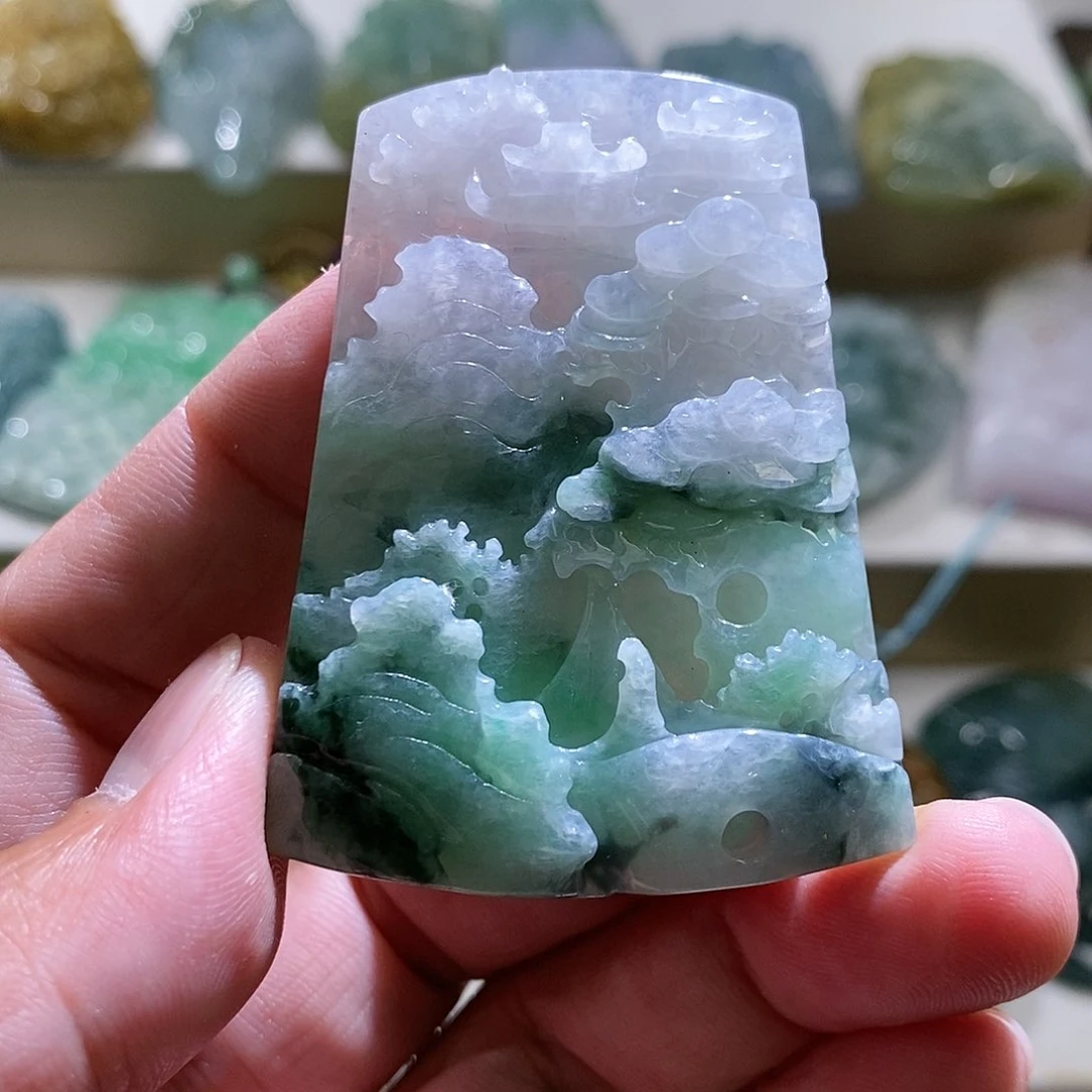 【闪购商品】翡翠颈饰未镶嵌1111111111111