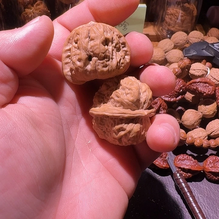 把件文玩核桃蛤蟆头12号