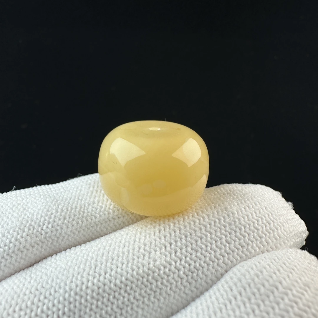 B3016天然蜜蜡散珠 3.9克/20*14mm 支持鉴定假一罚四