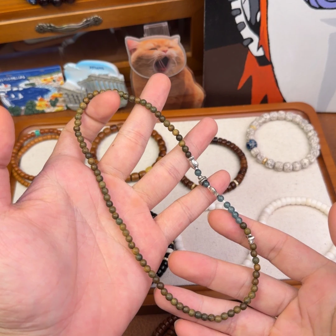 维腊木（绿檀）手串/手链