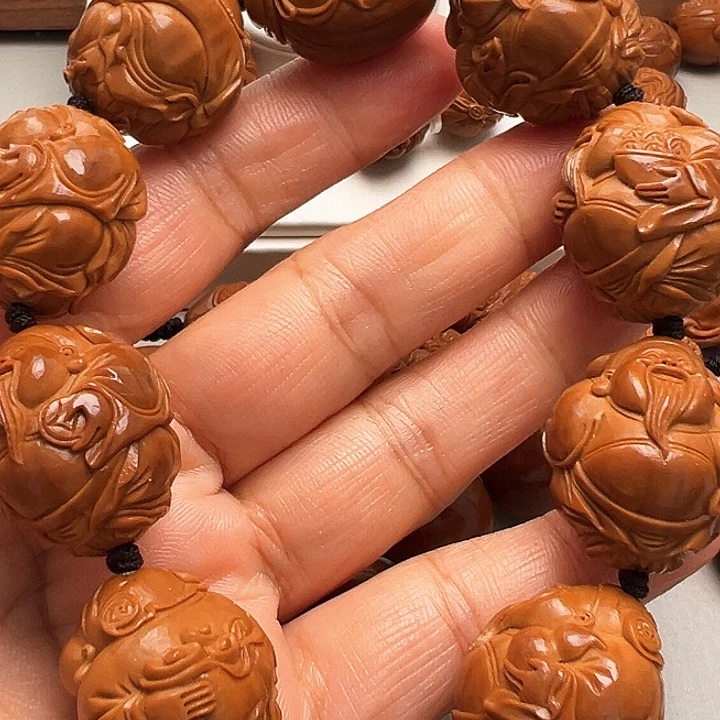 手串/手链橄榄核八方来财