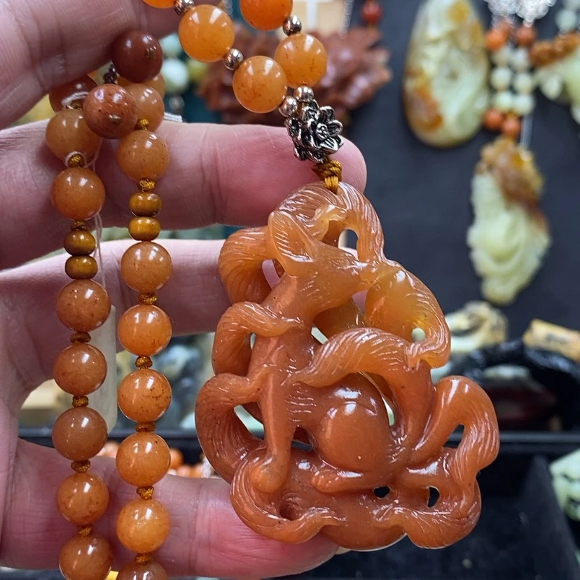 【闪购商品】蛇纹石玉吊坠未镶嵌