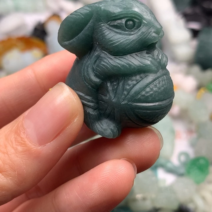 欣***E定制翡翠未镶嵌翡翠