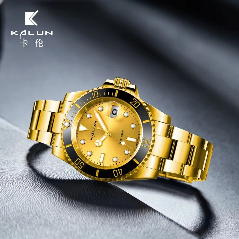 A【SMARTROCK】全金水鬼卡伦纯度999机械腕表