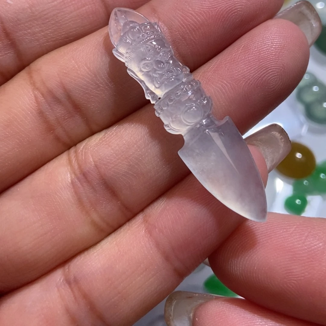 未镶嵌定制翡翠翡翠42.7/10.4/5