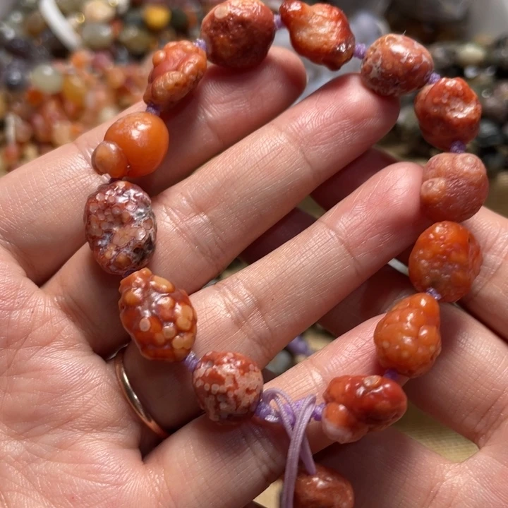 玛瑙/玉髓合金手链