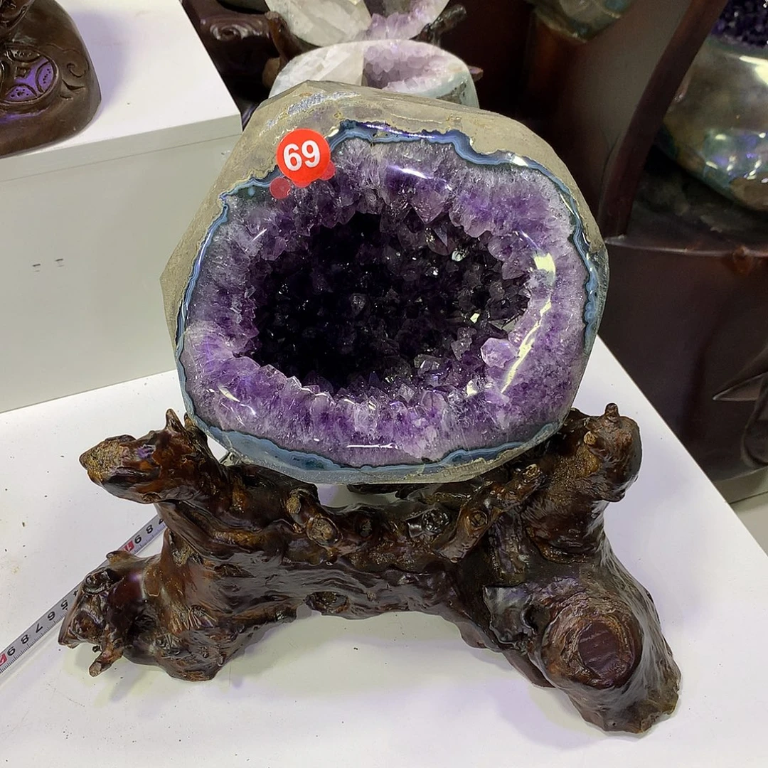 紫晶大型摆件（非配饰）未镶嵌