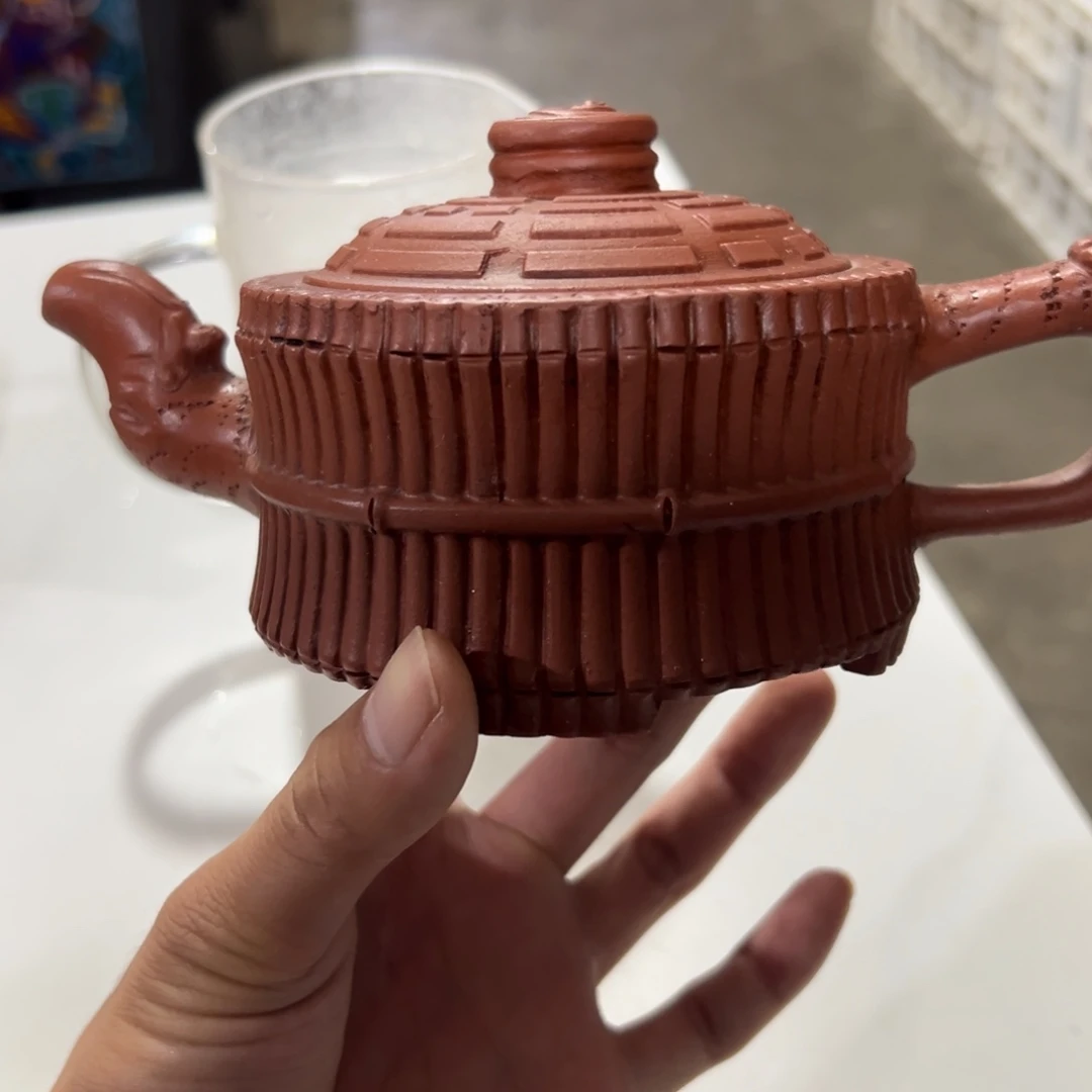 茶壶紫砂老厂紫砂壶一件！