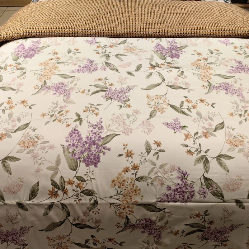 【花戒指】精选！数码印花纯棉被罩—鑫蕊黄