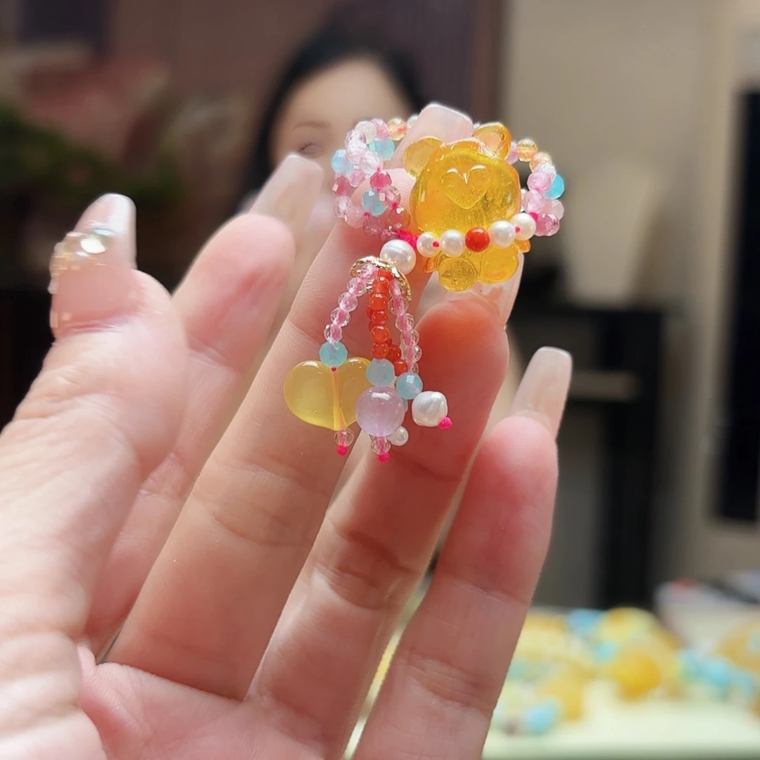 未镶嵌琥珀手链琥珀