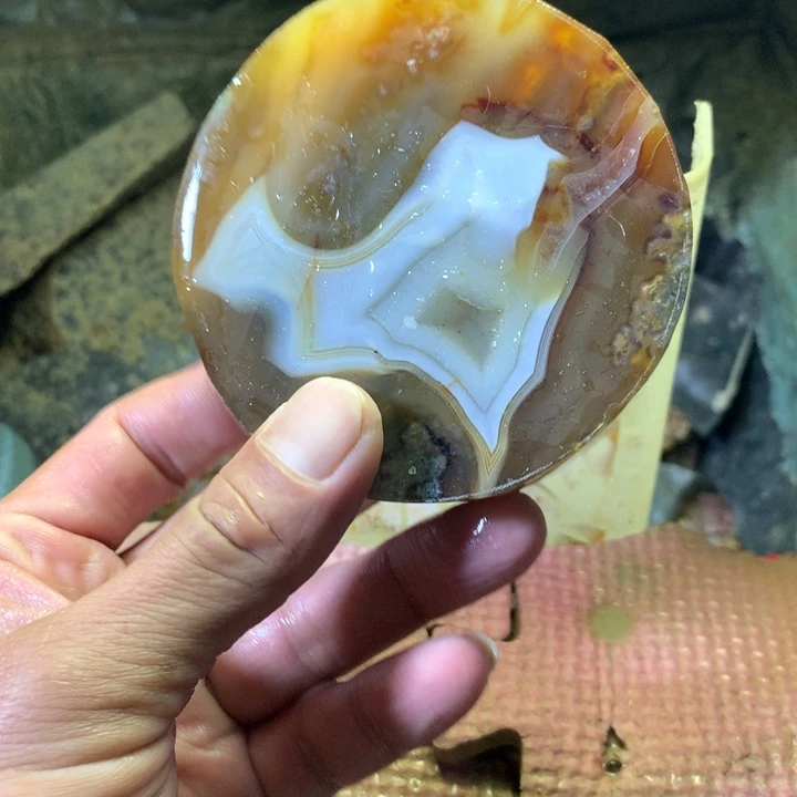 绿***面定制玛瑙天然玛瑙手镯