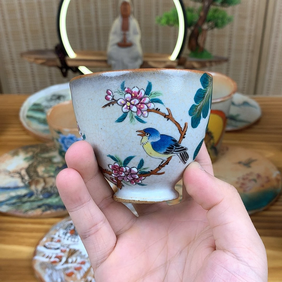 杯景德镇陶瓷手作