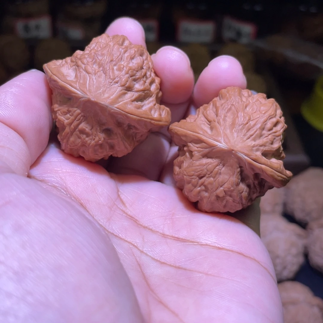 把件文玩核桃凹底